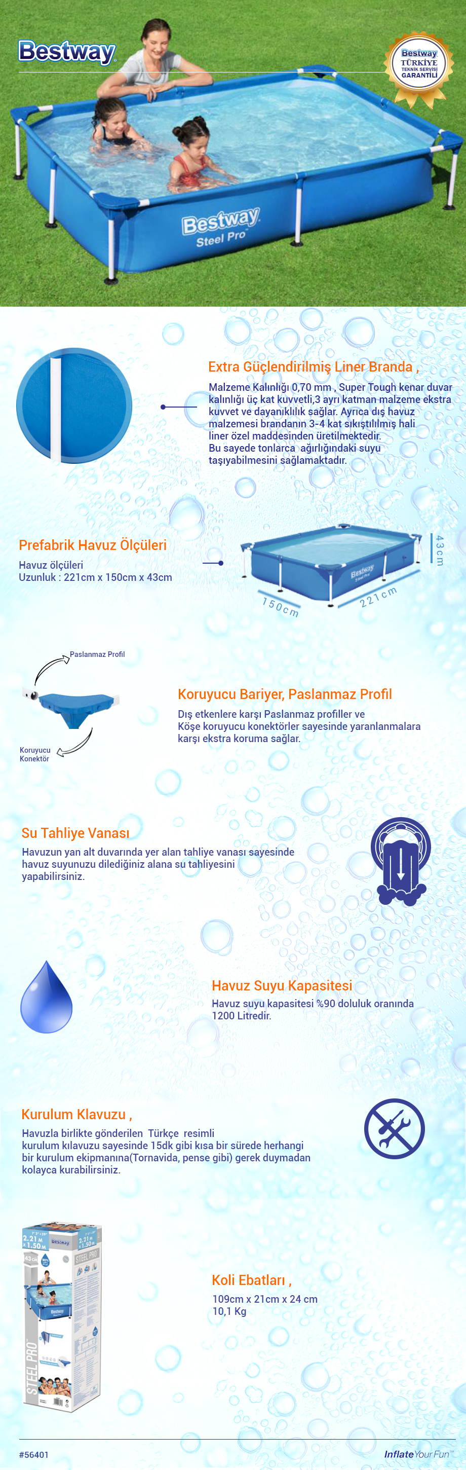 Prefabrik Havuz 56401